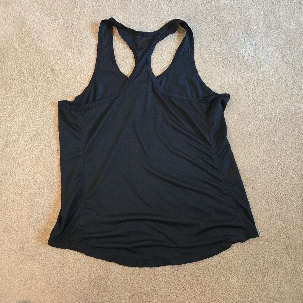 Black Racerback Tank Top - Picture 4 of 5